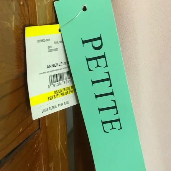 Anne Klein Straight Leg Pant - Picture 6 of 8